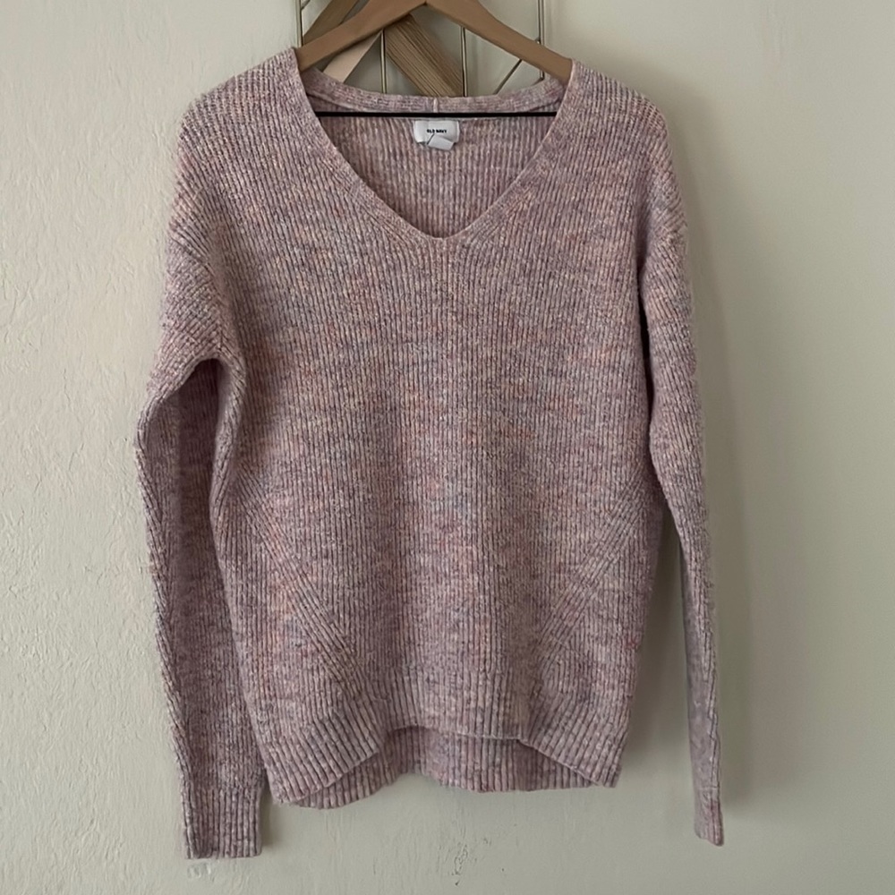 Old Navy Multi Threaded Vneck Sweater - image 1